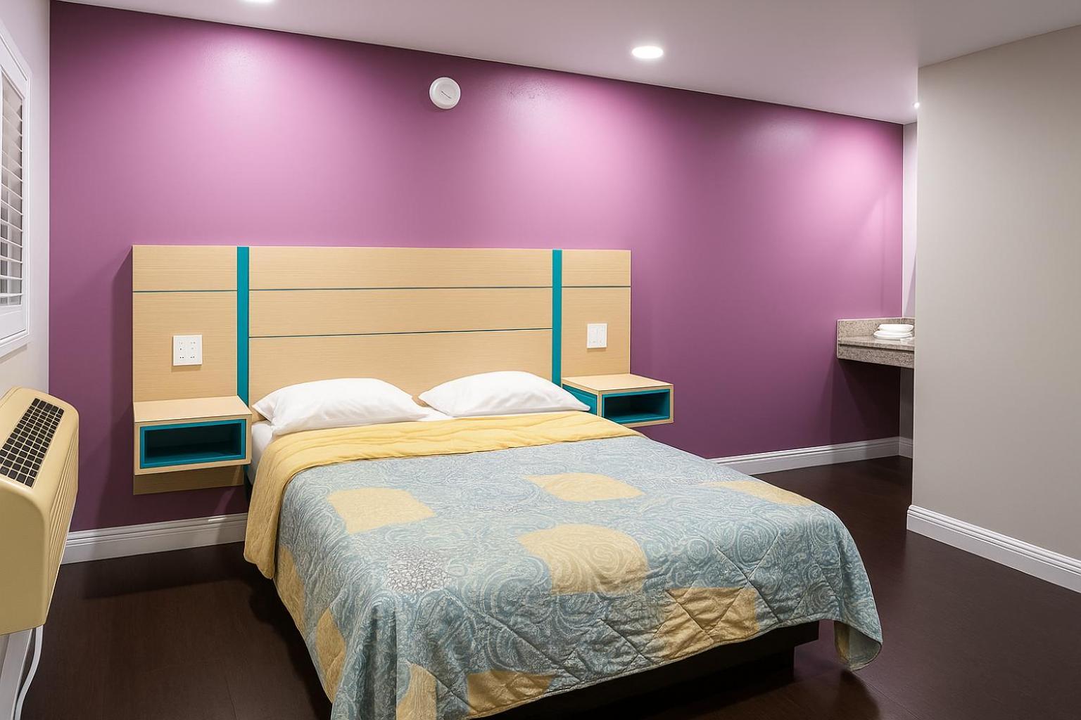 Chambre Lit Queen-Size avec Salle de Bains Privative - Non-Fumeurs